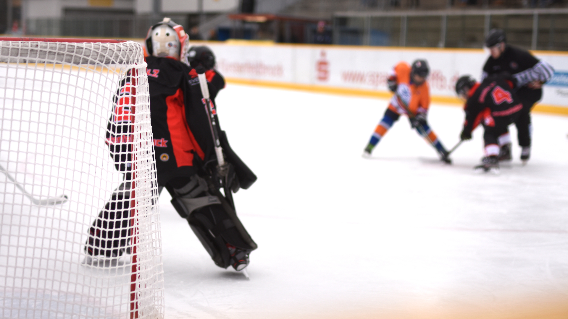 Heimspiel der U13 des EVF.