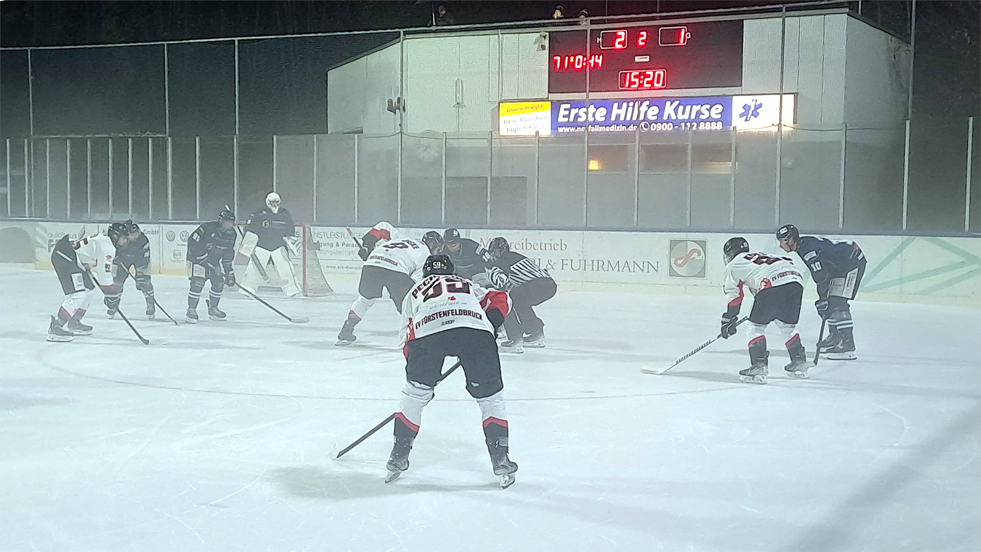 Der EVF reiste am 09.11.2025 zum bereits zweiten Auswärtsspiel nach Ottobrunn.