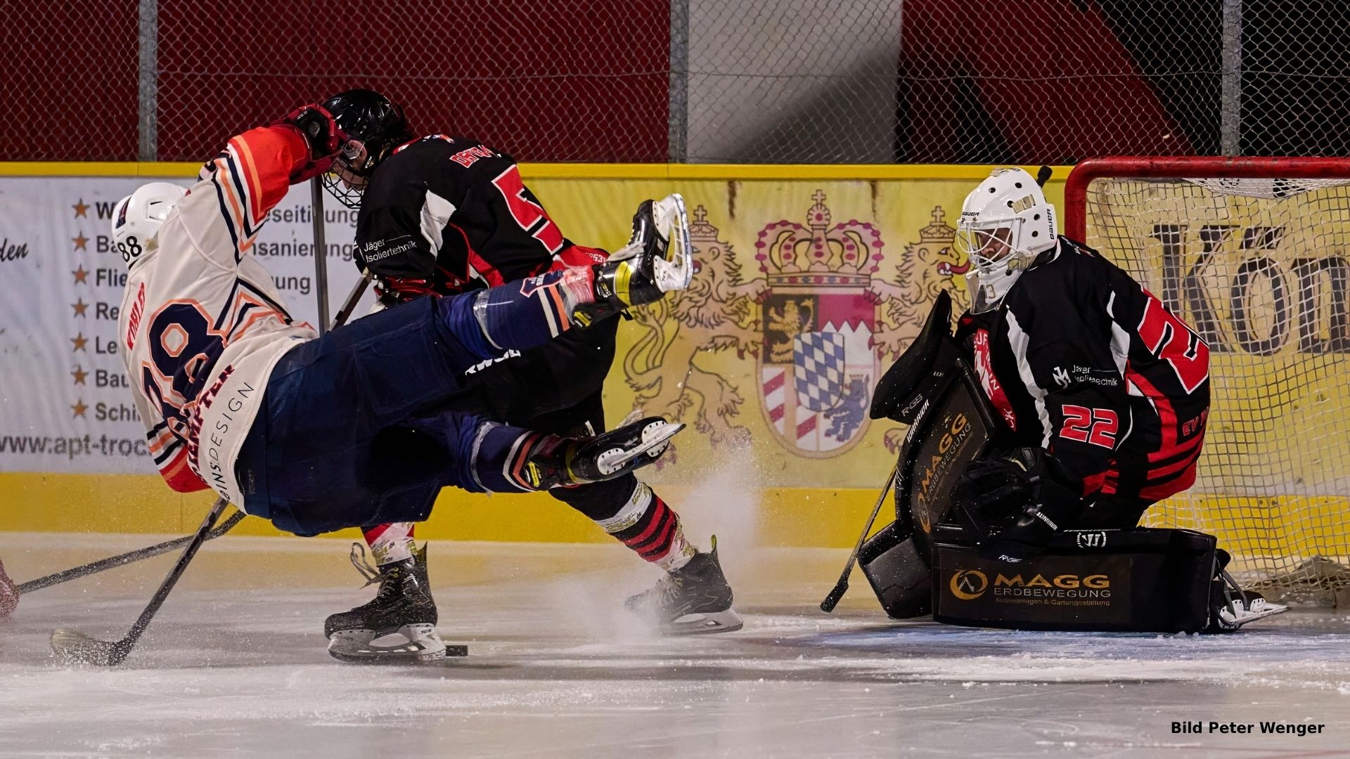 Torszene gegen Kempten (Bild Peter Wenger)