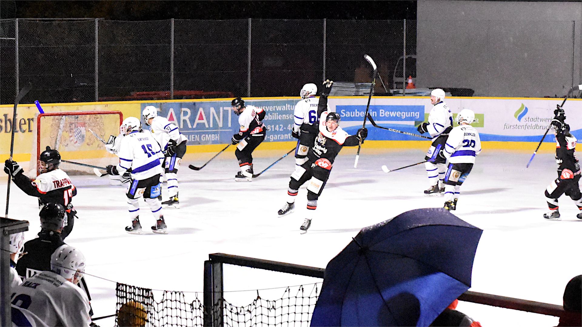 Beim Hinspiel noch dabei: Lennart Guttenthaler beim Torjubel gegen Lechbruck. Er wechselt zu den Wanderers Germering.