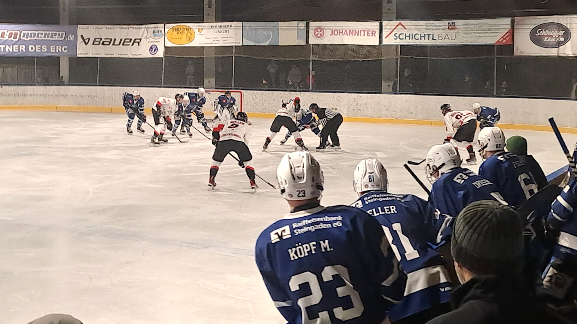 Mit 7:3 unterlag der EVF am Sonntag (21.12.25) beim ERC Lechbruck