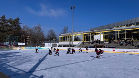 Bully beim U13-Spitzenspiel zwischen Dingolfing und Fürstenfeldbruck