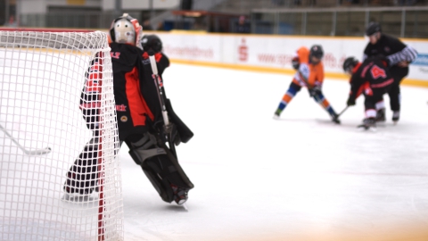 Heimspiel der U13 des EVF.
